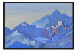 Gerahmter Kunstdruck Festung des Geistes