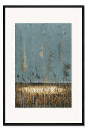 Gerahmter Kunstdruck Oase im Roggen