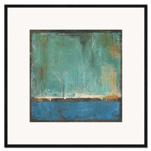 Plakat artystyczny premium w ramie Small lake
