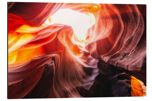 Aluminium print The Antelope Canyon I