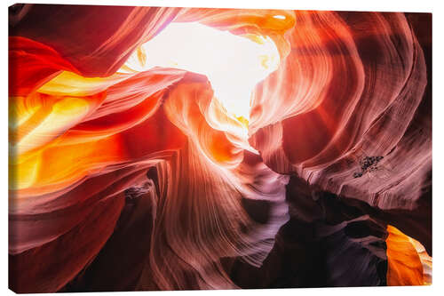 Canvas print The Antelope Canyon I