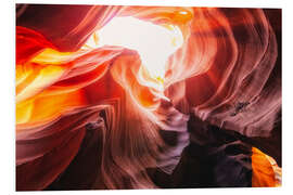 Foam board print The Antelope Canyon I