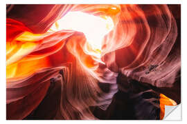 Sticker mural The Antelope Canyon I