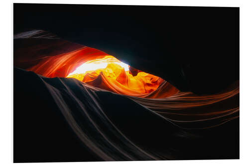 Foam board print The Antelope Canyon II