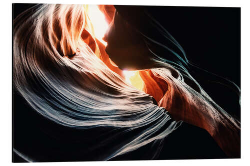 Aluminium print The Antelope Canyon III