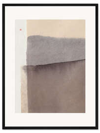 Gerahmter Kunstdruck Überlappende Prinzipien