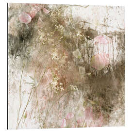Aluminium print Floral Symphony