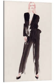 Magnettafel Schwarzer Anzug