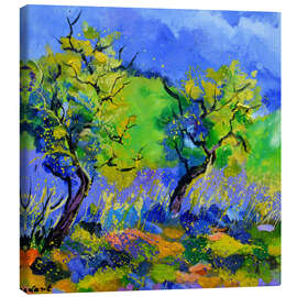 Canvas print Spring scenery