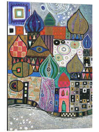 Magnettafel Stadt der Türme