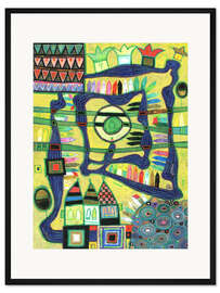 Gerahmter Kunstdruck Nach Hause gehen