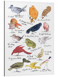Magnettafel The Coloured Birds Compilation