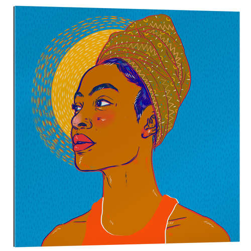 Quadro em plexi-alumínio African Queen