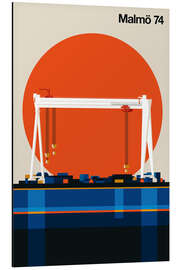 Magnettafel Malmö 74