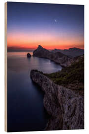 Puutaulu First morning light over the Formentor on Mallorca