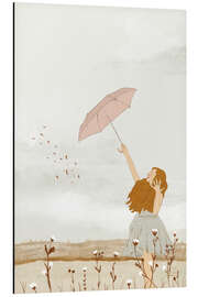 Magnettafel Wünsche können fliegen