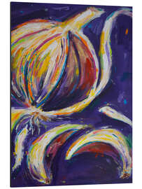 Magnettafel Mit Knoblauch kochen