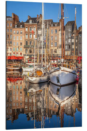 Aluminiumtavla Port of Honfleur (Normandy, France)