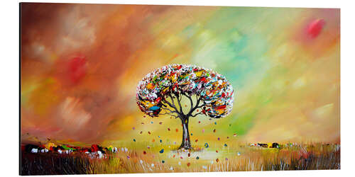 Tableau en aluminium Dream Tree I