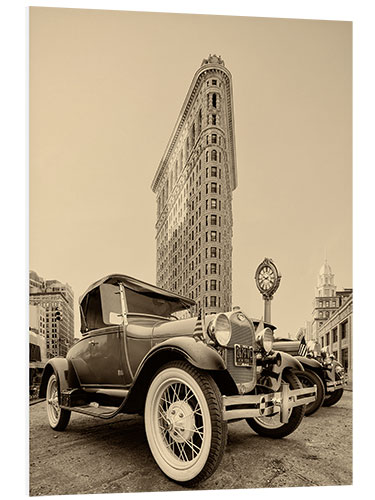 Foam board print Classic Parade in New York City