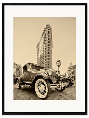 Framed art print Classic Parade in New York City