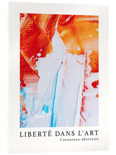 Acrylic print Liberté dans l'art n° 2