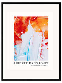 Kehystetty taidepainatus Liberté dans l'art n° 2