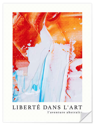 Wandsticker Liberté dans l'art n° 2