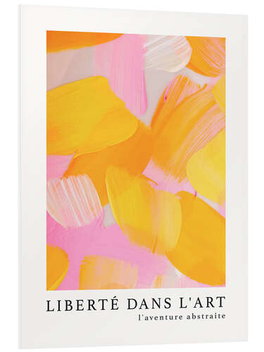 Foam board print Liberté dans l'art n° 1