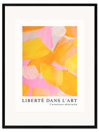 Framed art print Liberté dans l'art n° 1