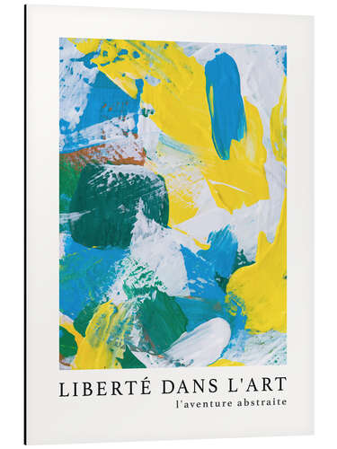 Aluminiumtavla Liberté dans l'art n° 5