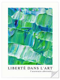 Självhäftande poster Liberté dans l'art n° 7