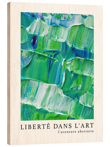 Holzbild Liberté dans l'art n° 7