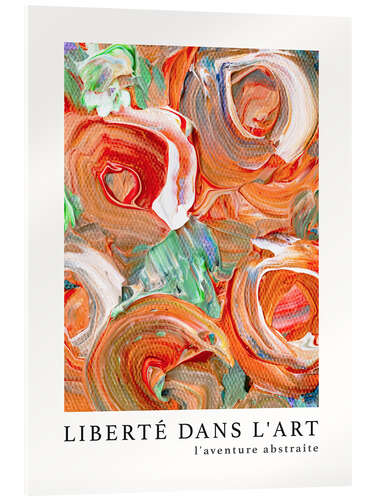 Obraz na szkle akrylowym Liberté dans l'art n° 14
