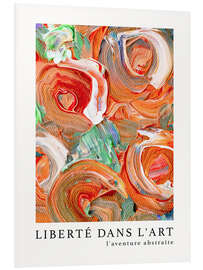 Hartschaumbild Liberté dans l'art n° 14