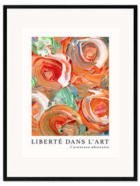 Gerahmter Kunstdruck Liberté dans l'art n° 14