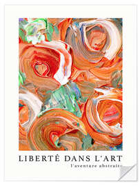 Wandsticker Liberté dans l'art n° 14