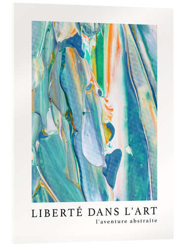 Obraz na szkle akrylowym Liberté dans l'art n° 3