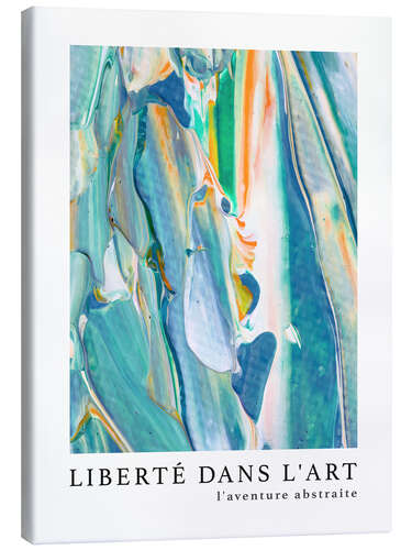 Stampa su tela Liberté dans l'art n° 3