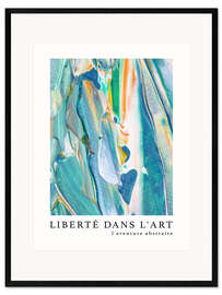 Kehystetty taidepainatus Liberté dans l'art n° 3
