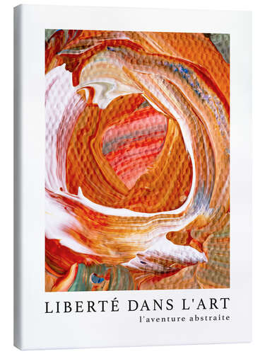 Canvas print Liberté dans l'art n° 6