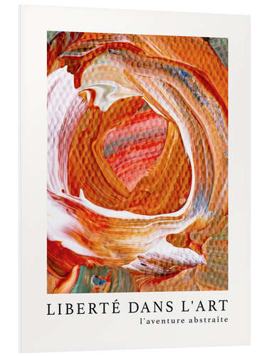 PVC print Liberté dans l'art n° 6