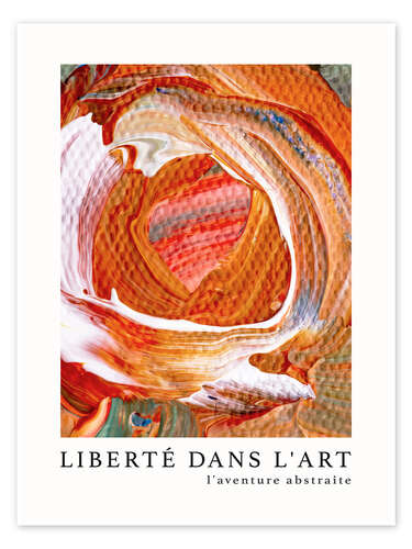 Póster Liberté dans l'art n° 6