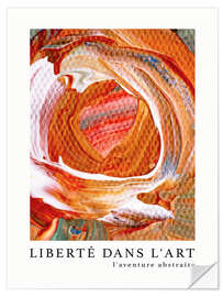 Naklejka na ścianę Liberté dans l'art n° 6