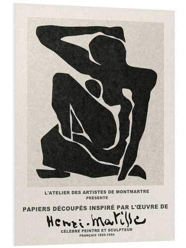 Foam board print Inspiré Henri Matisse VI