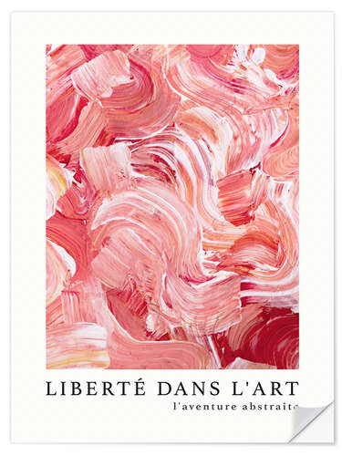 Naklejka na ścianę Liberté dans l'art n° 4