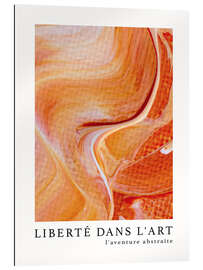 Tableau en plexi-alu Liberté dans l&#039;art n°  11