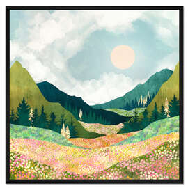 Gerahmter Kunstdruck Frühlingsblume Vista