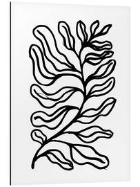 Magnettafel Mystische Karte Blätter