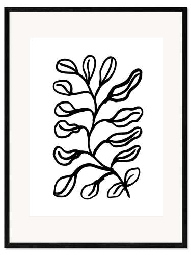 Framed art print Mystical card